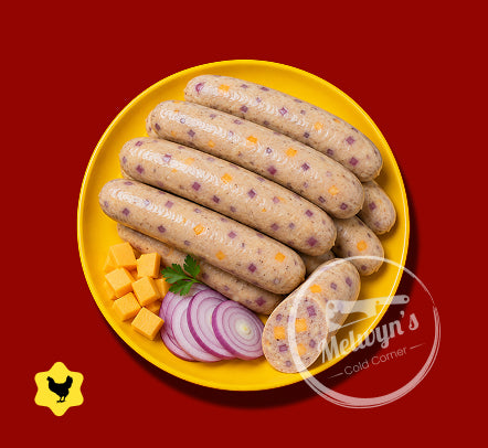 SFP Chicken Cheese & Onion Sausages 500g in Thane from Melwyn's Cold Corner